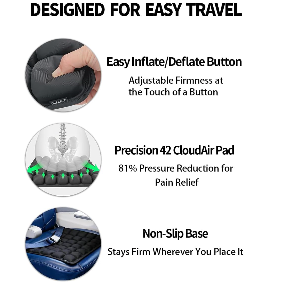 Inflatable Travel Cushion